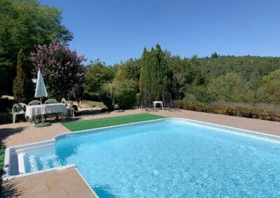 Piscine de notre maison dans le Périgor