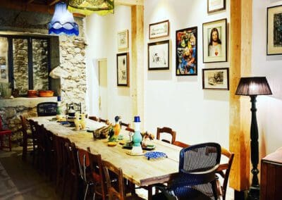 Table d'hôtes à La maison Joséphine et le café Rousse